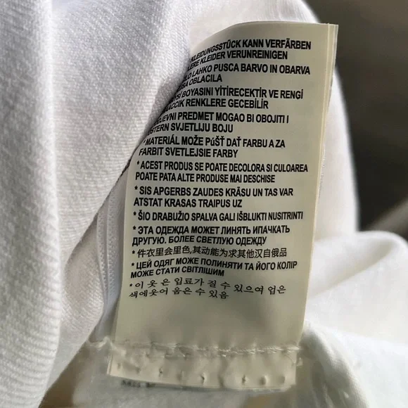 🆕 DL1961 White Denim Sleeveless Stretch Cotton Midi Dress Size L Elegant Summer - Picture 17 of 17